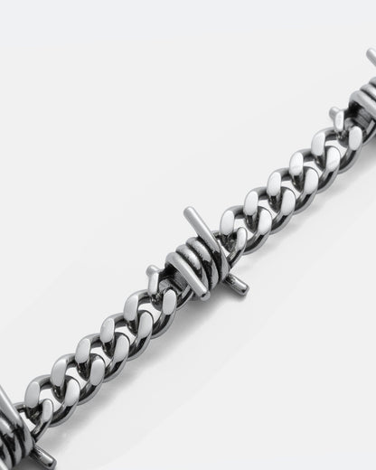 9mm Barbed Wire Cuban Chain