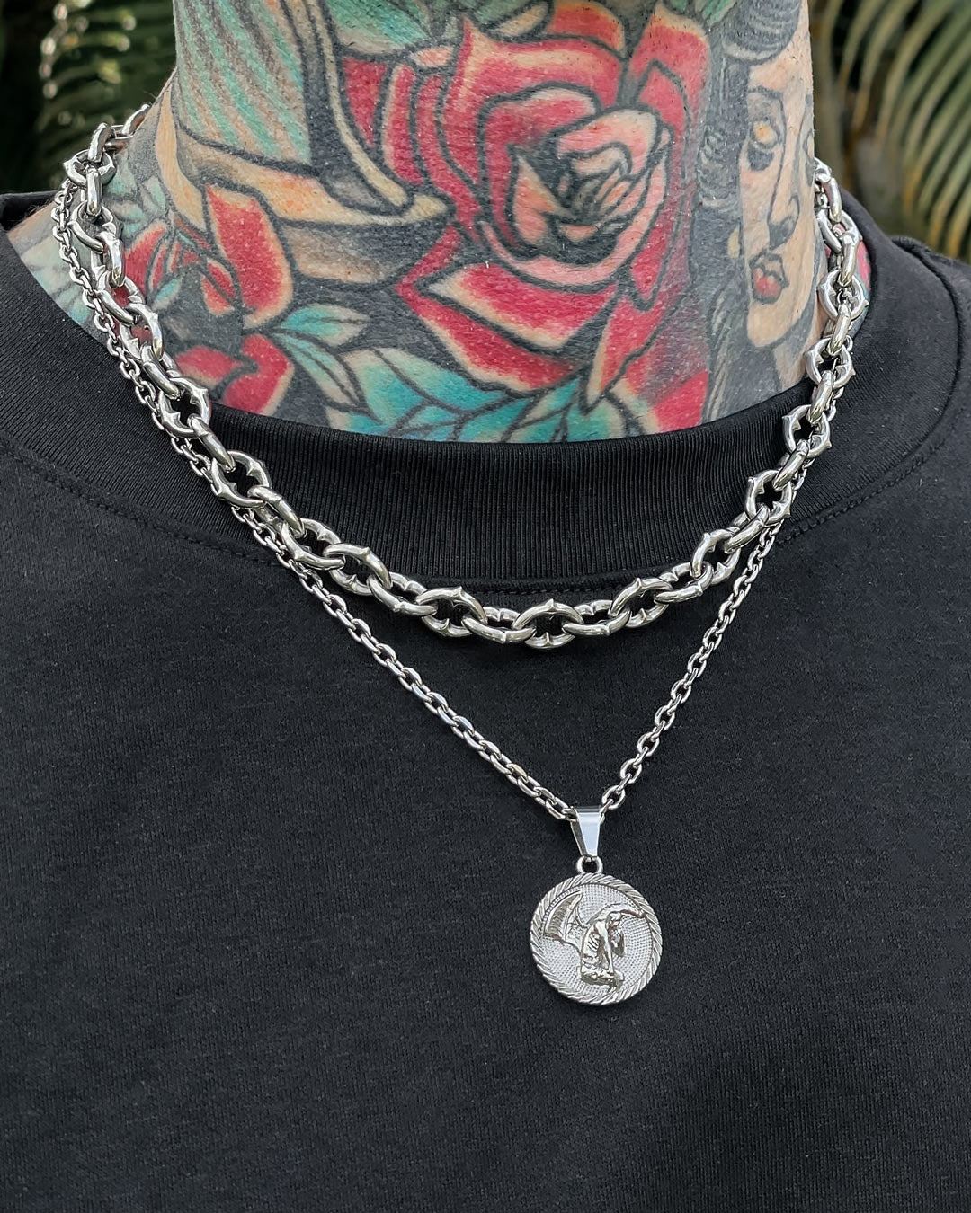 "The Cathedral" 9mm Spiked Chain