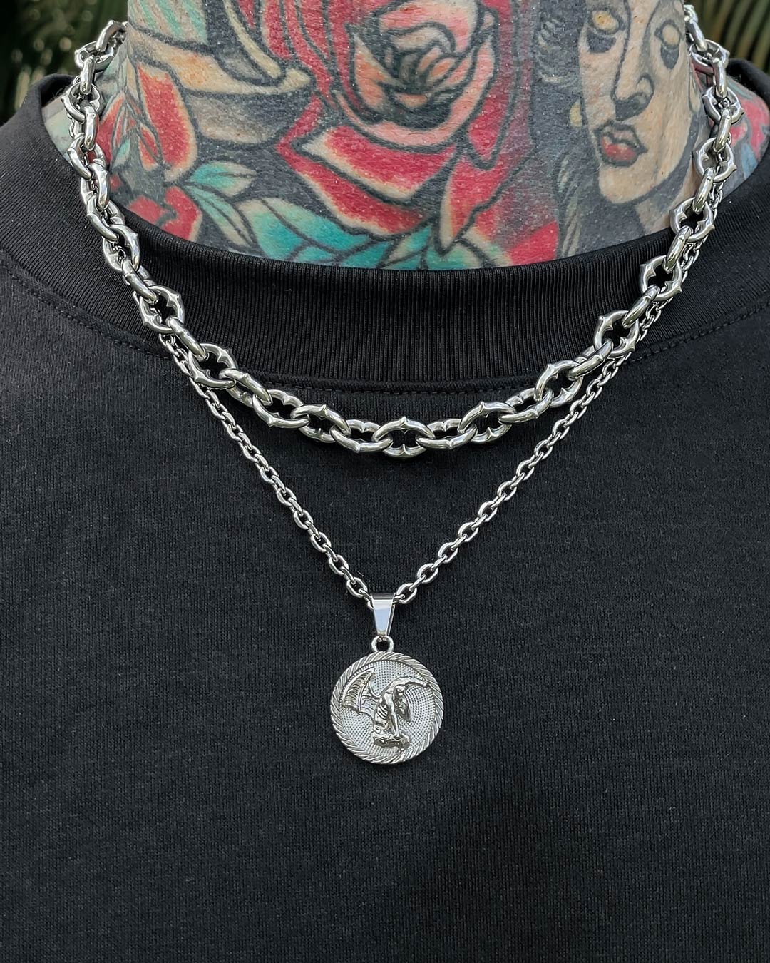 "The Cathedral" 9mm Spiked Chain