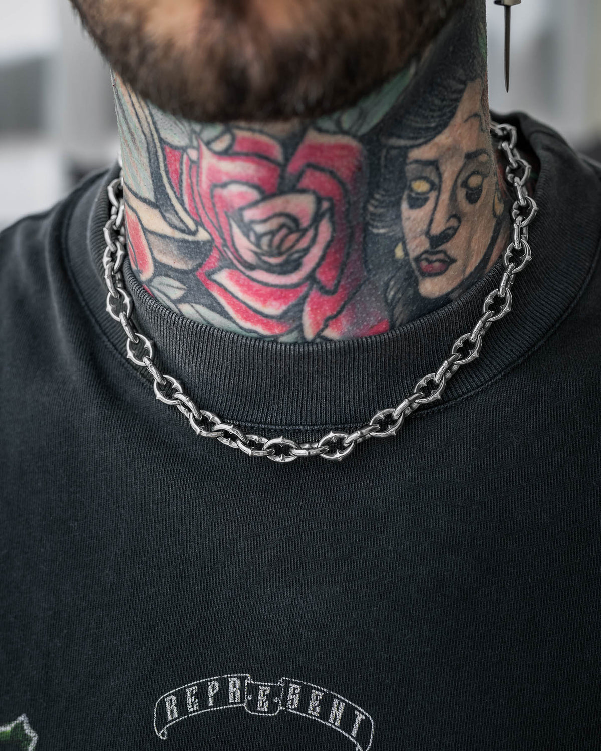 "The Cathedral" 9mm Spiked Chain