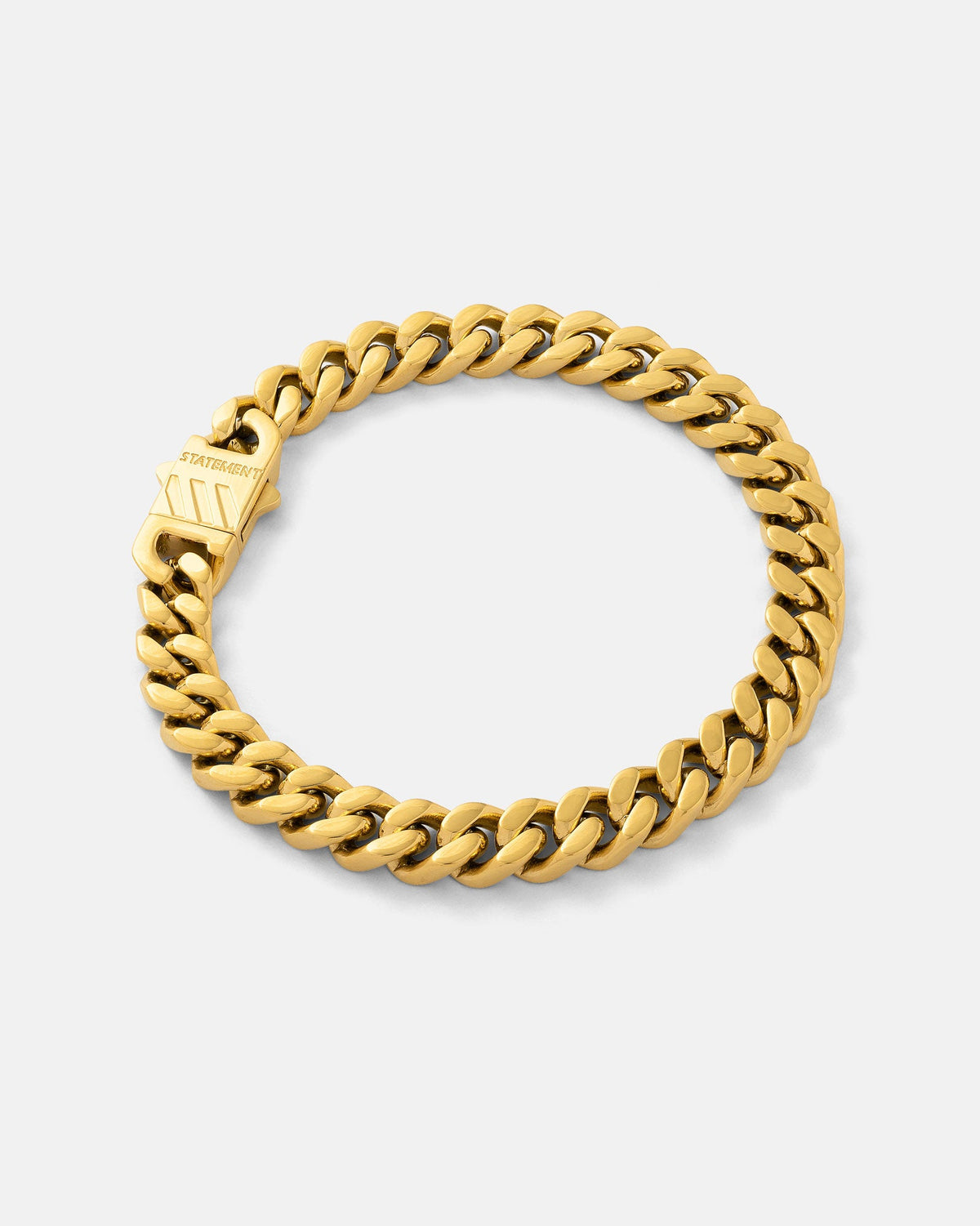 9mm Cuban Bracelet (Gold)