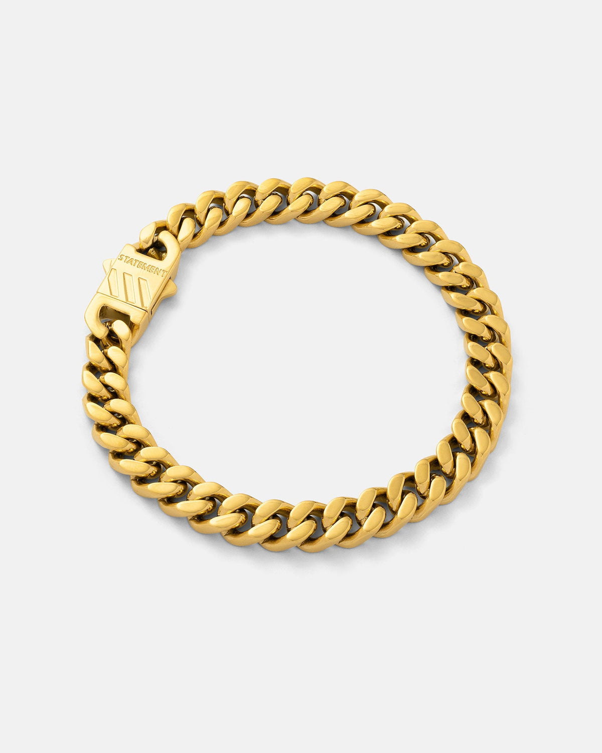 9mm Cuban Bracelet (Gold)