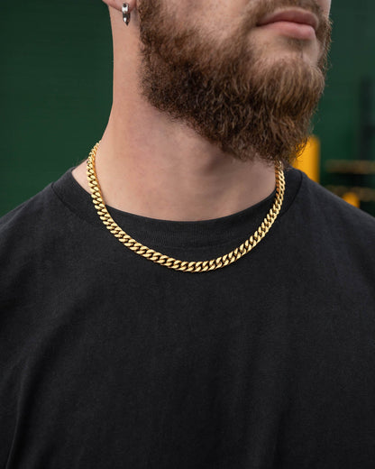 9mm Cuban Chain (Gold)
