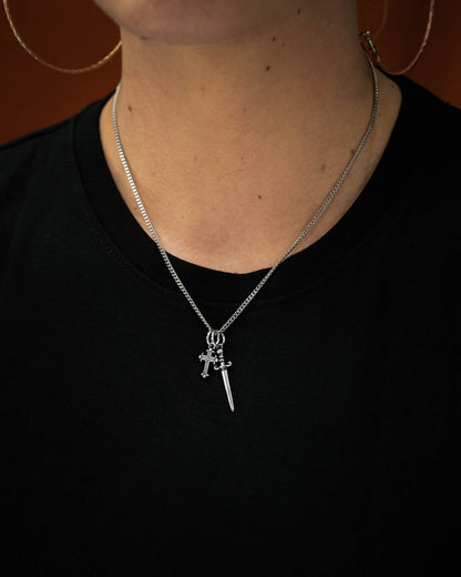 Cross & Dagger Necklace