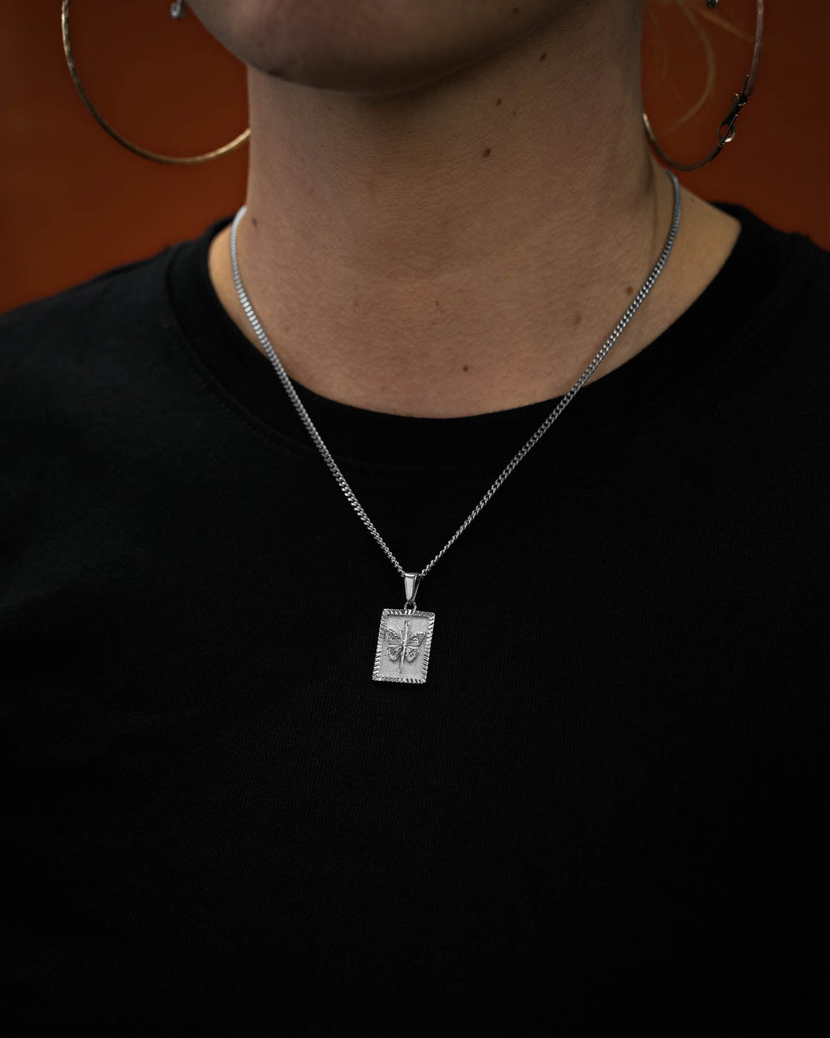 Mini Butterfly Tag Pendant