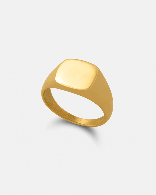 Minimal Signet Ring (Gold)