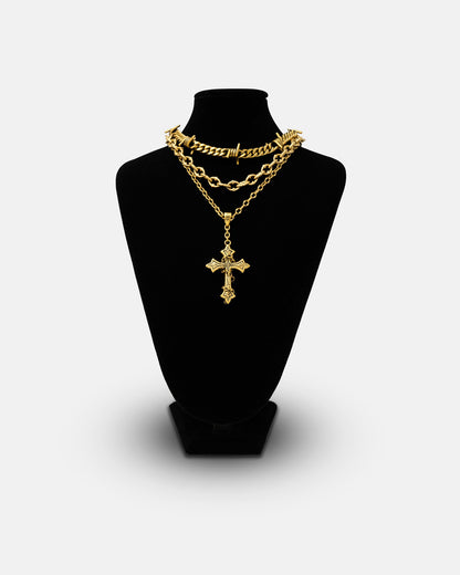 Spite Set Gold (Custom Pendant Choice)