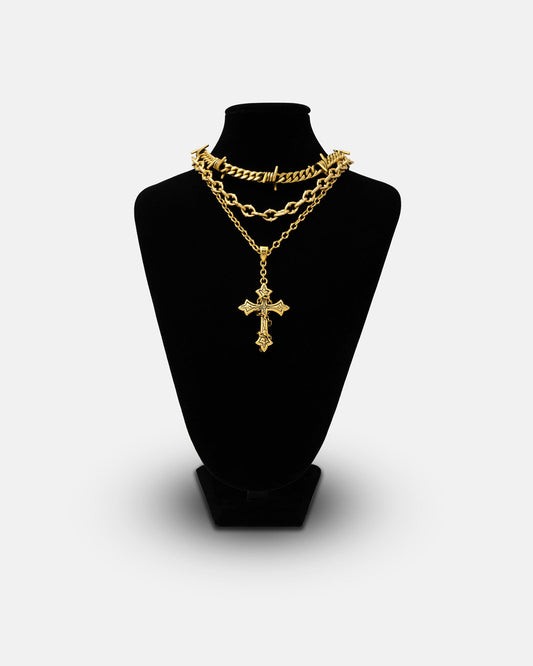 Spite Set Gold (Custom Pendant Choice)