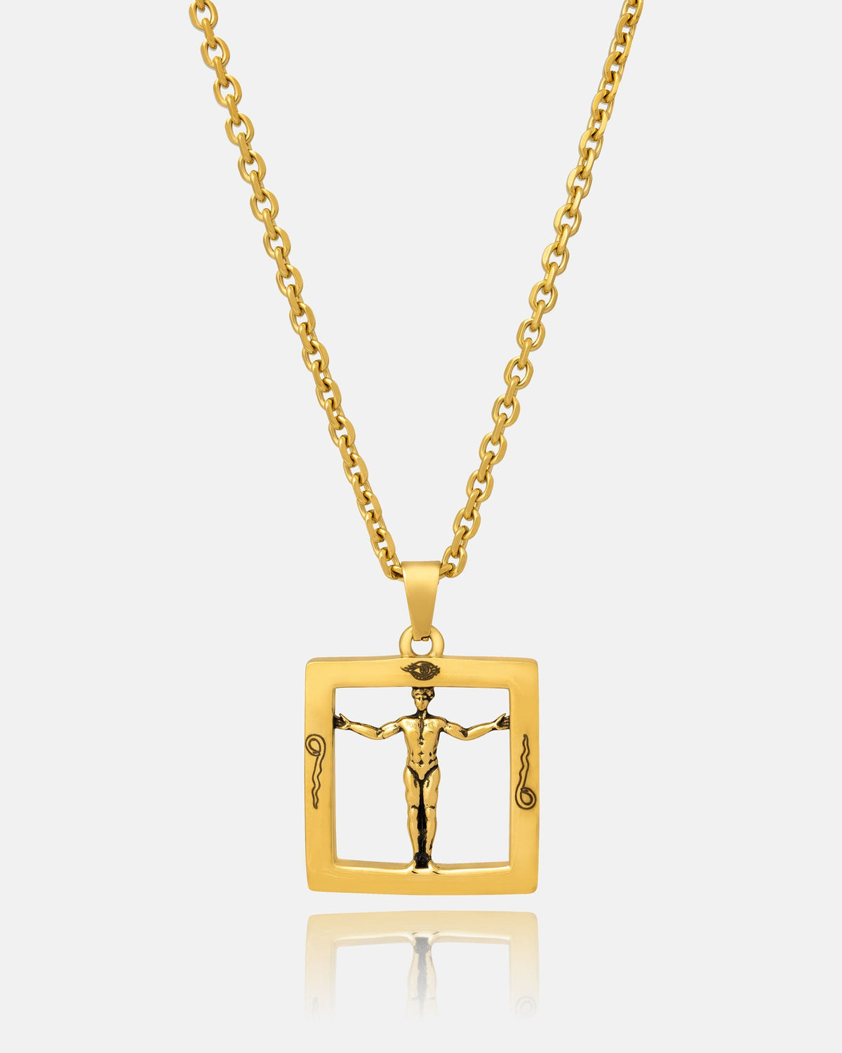 Agrippa’s Square Pendant (Gold)