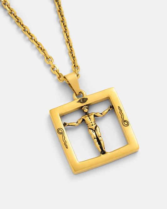 Agrippa’s Square Pendant (Gold)