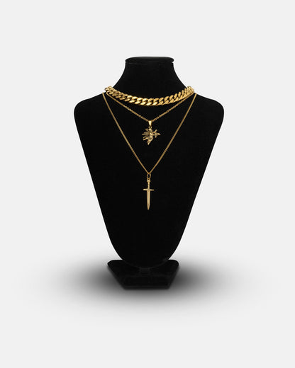 Angel & Dagger Set (Gold)