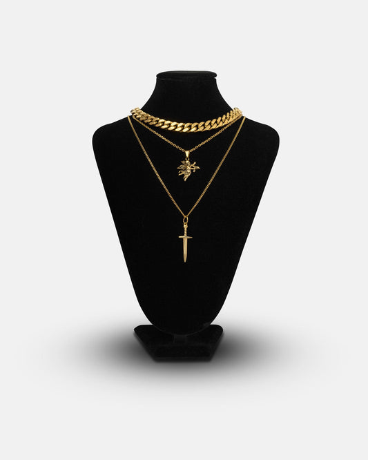 Angel & Dagger Set (Gold)