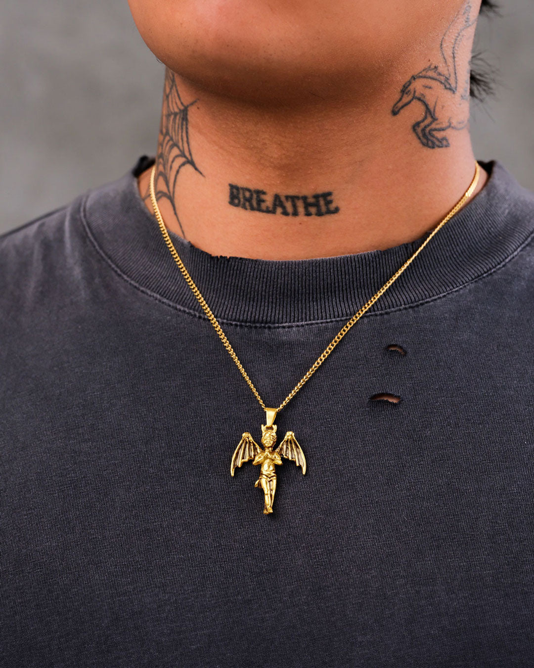 "The Wicked One" Pendant (Gold)