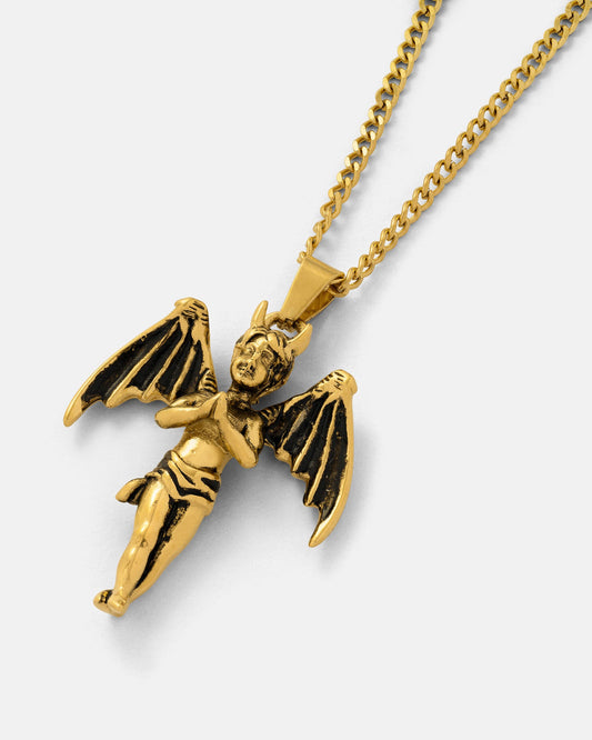 "The Wicked One" Pendant (Gold)