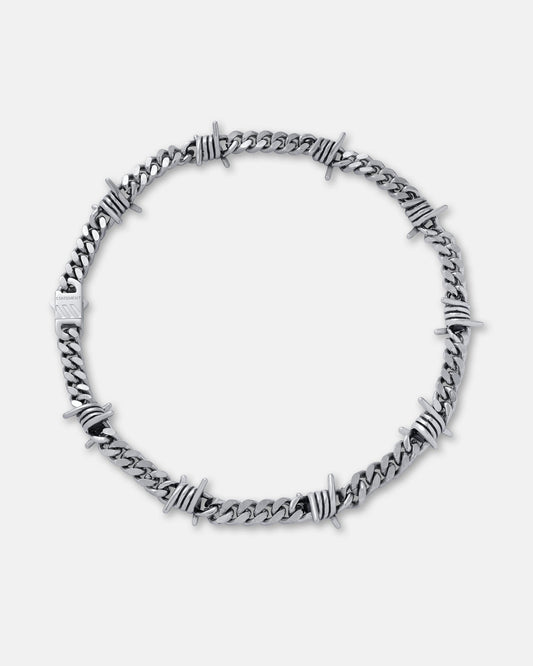 9mm Barbed Wire Cuban Chain