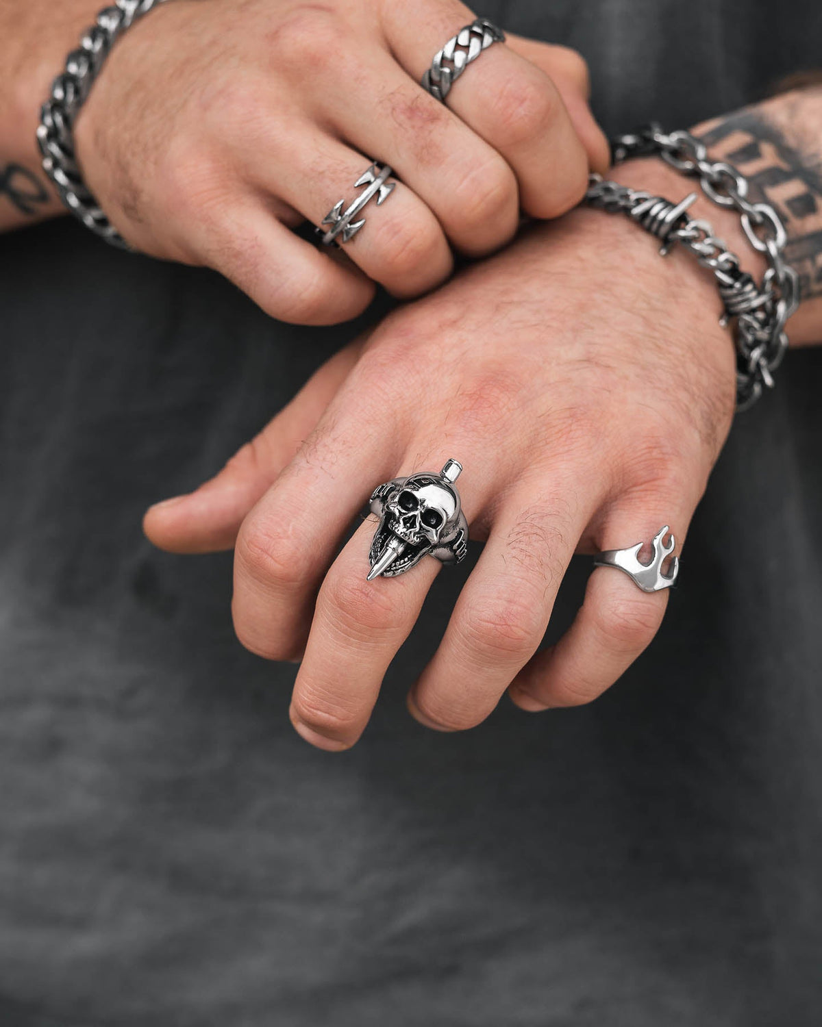 "Bite The Bullet" Ring