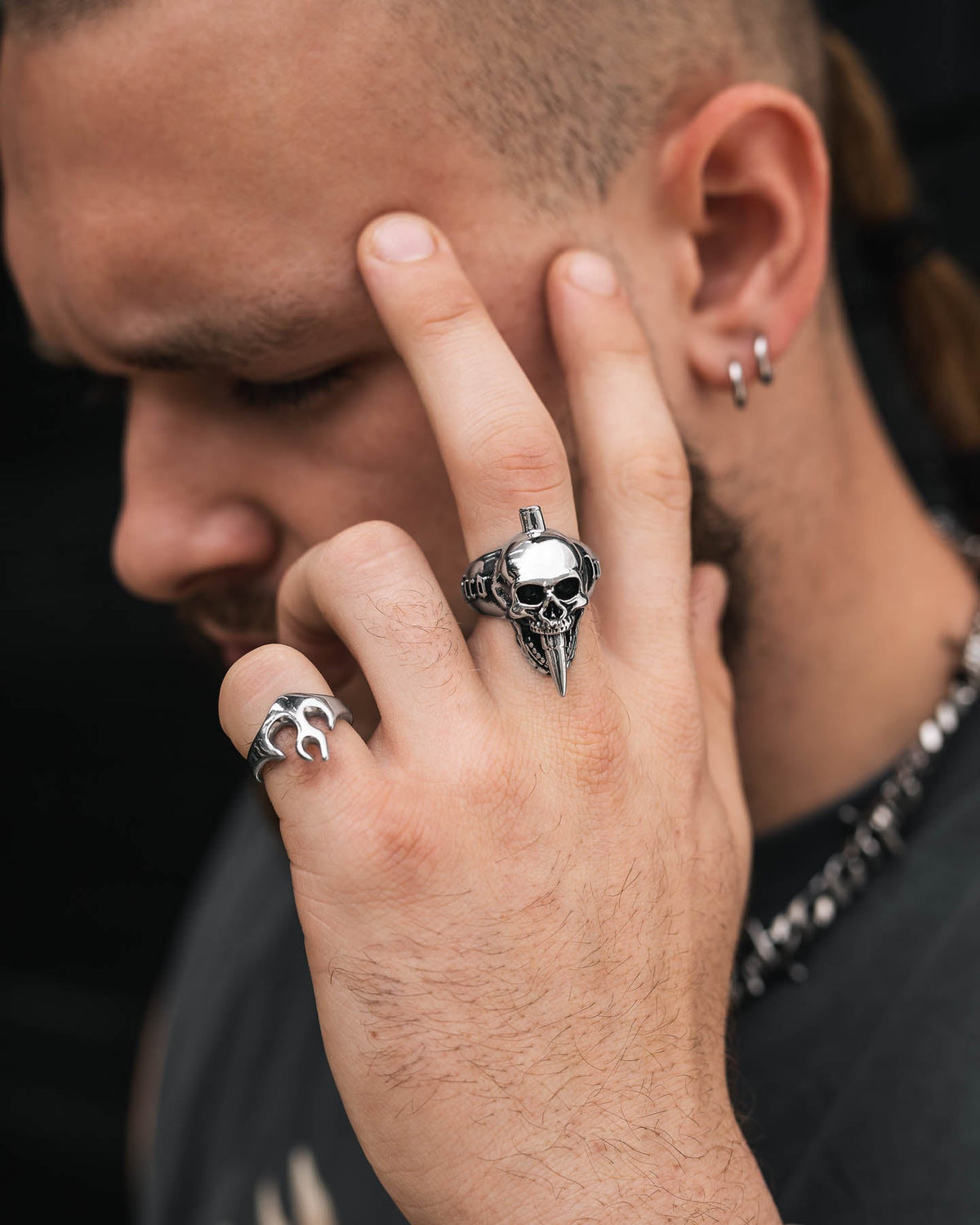"Bite The Bullet" Ring