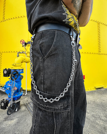 "Boneyards" Skull Wallet Chain