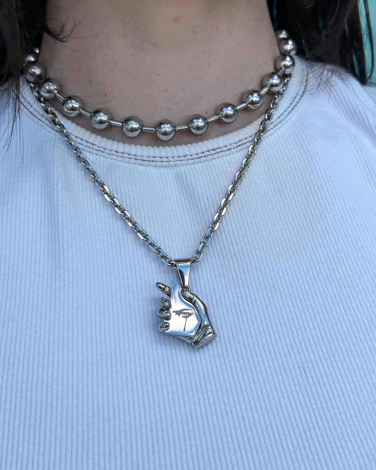 "The Broken Mirror" Pendant