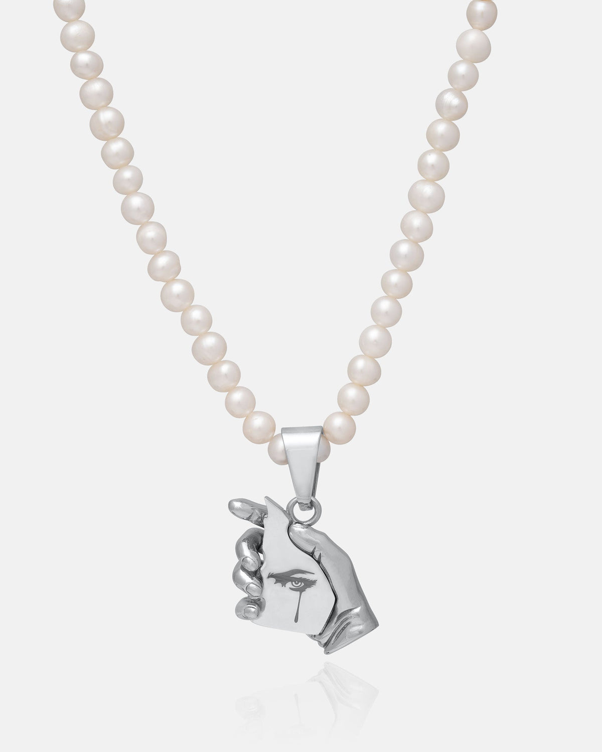Freshwater Pearl Necklace With Custom Pendant Choice