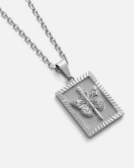 Butterfly Tag Pendant