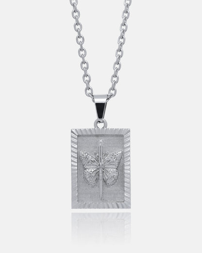 Butterfly Tag Pendant