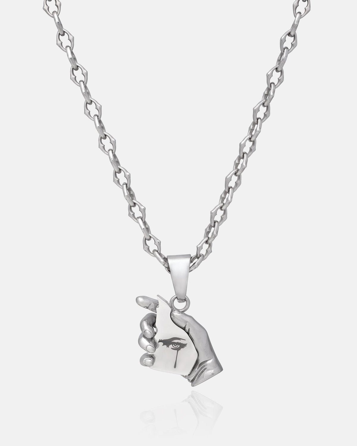 "The Cathedral" 6mm Spiked Chain with Custom Pendant Choice