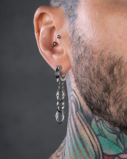"The Cathedral" 9mm Chain Earrings