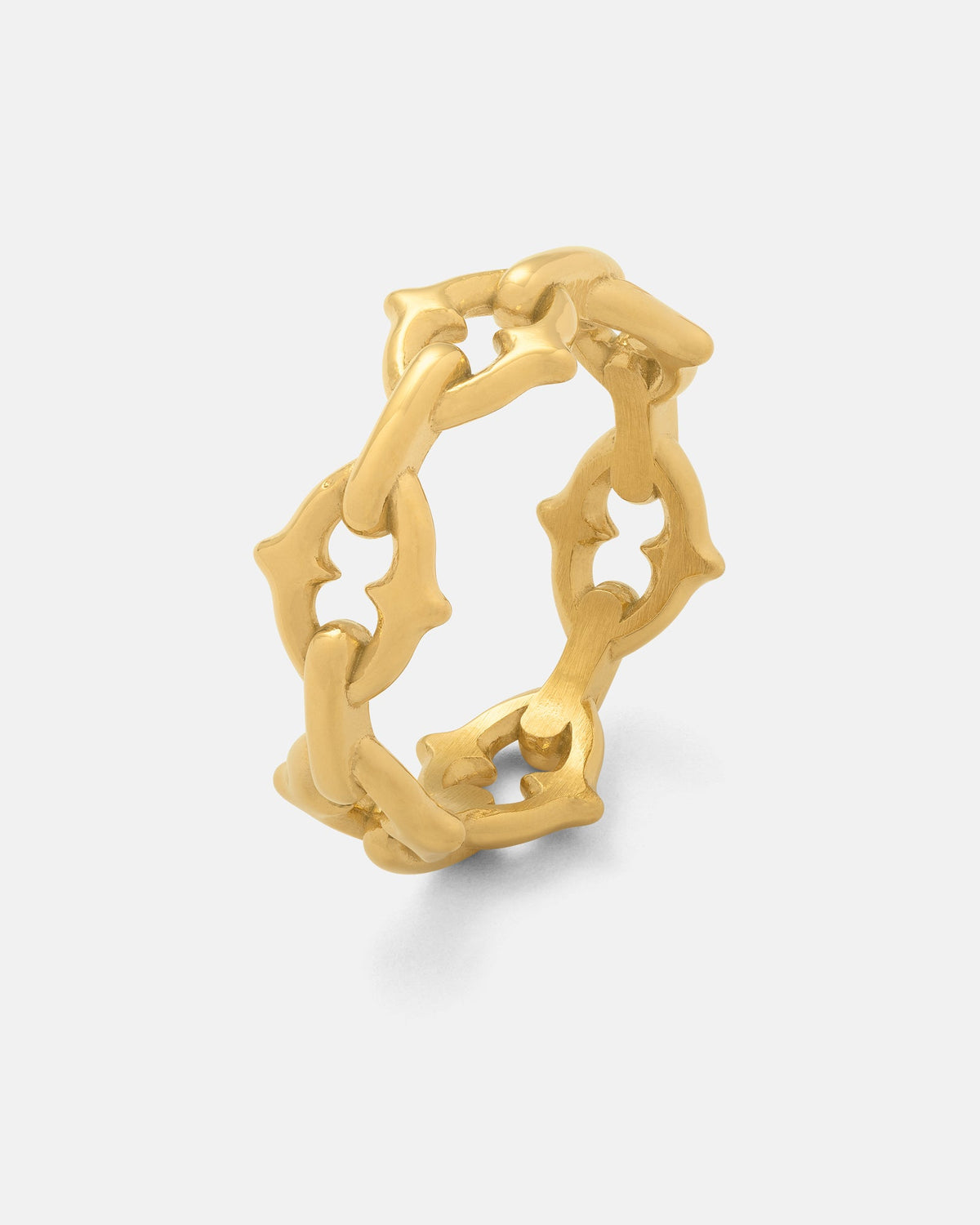 "The Cathedral" Spiked Ring (Gold)