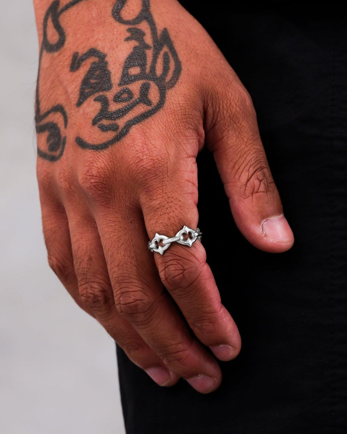 "The Cathedral" Spiked Ring