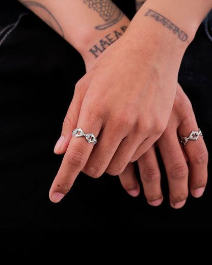 "The Cathedral" Spiked Ring