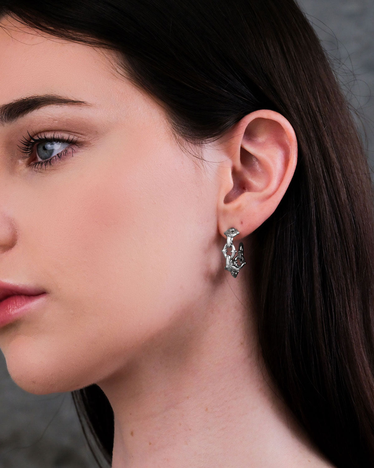"The Cathedral" Hoop Earrings