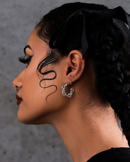 "The Cathedral" Hoop Earrings
