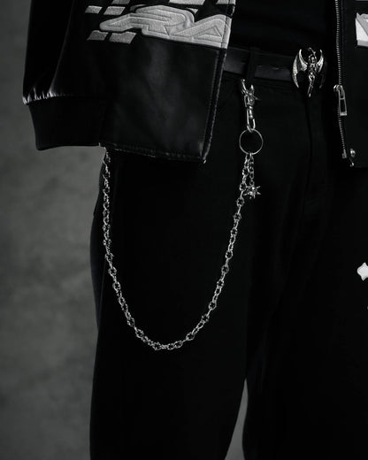 "The Cathedral" 9mm Spiked Wallet Chain