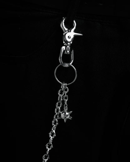 "The Cathedral" 9mm Spiked Wallet Chain