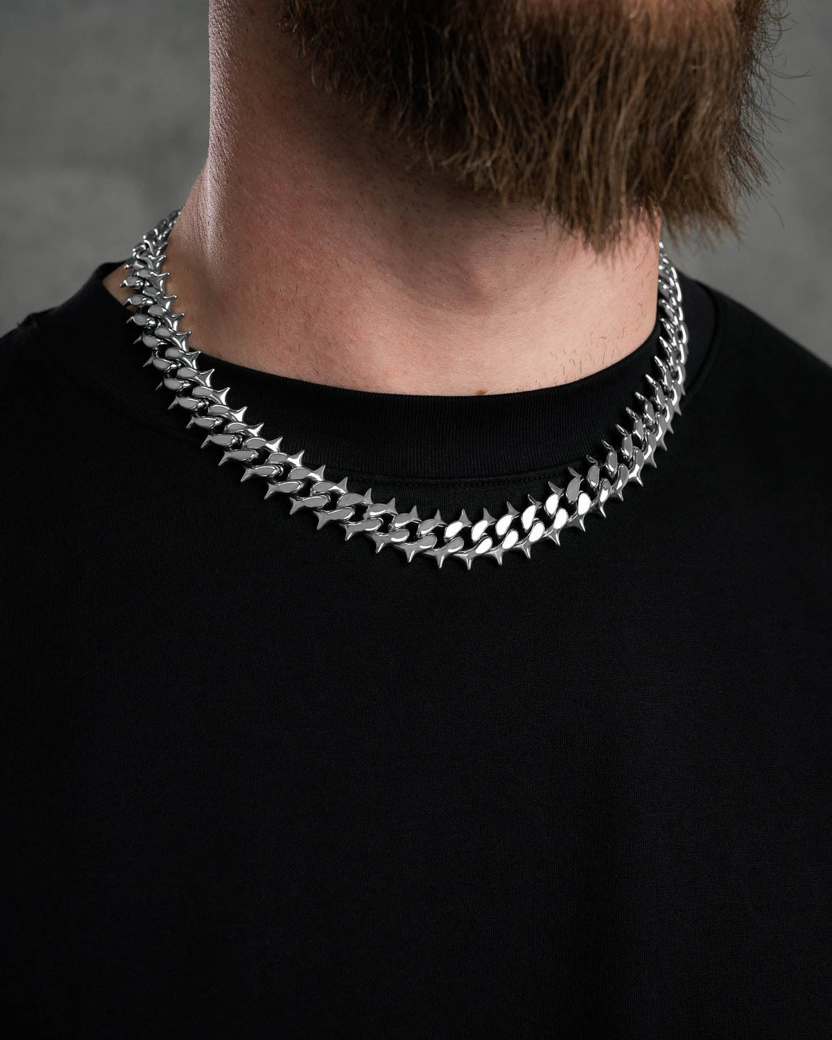 "Chainsaw" Spiked Cuban Chain