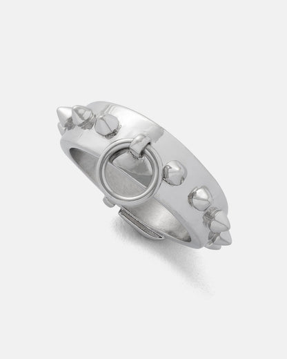 Spiked Dog Collar Ring