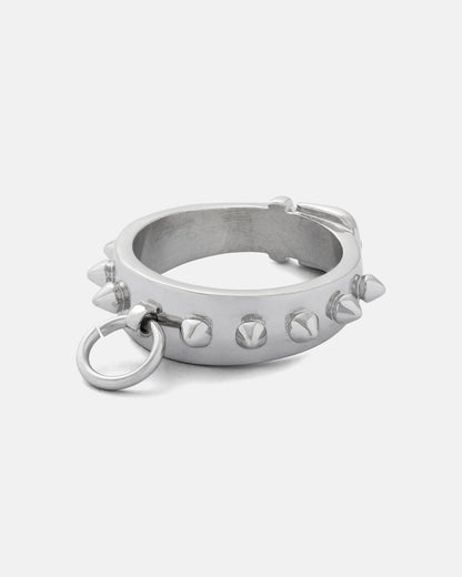 Spiked Dog Collar Ring