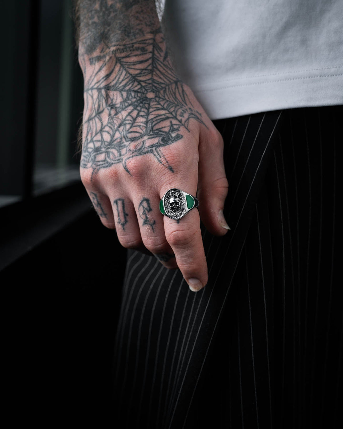 SARA_S X Statement Collective "Condemned" Signet Ring