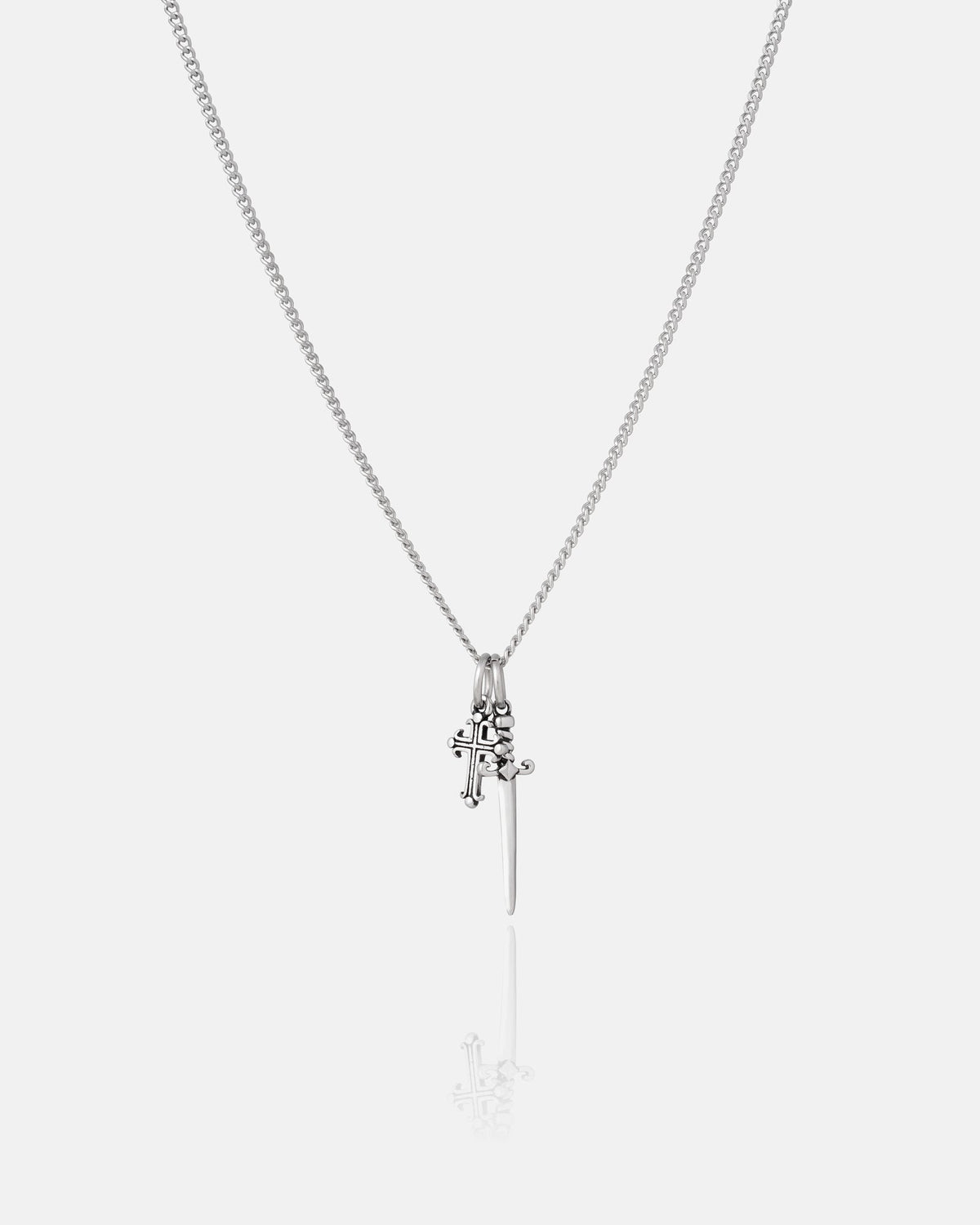 Cross & Dagger Necklace
