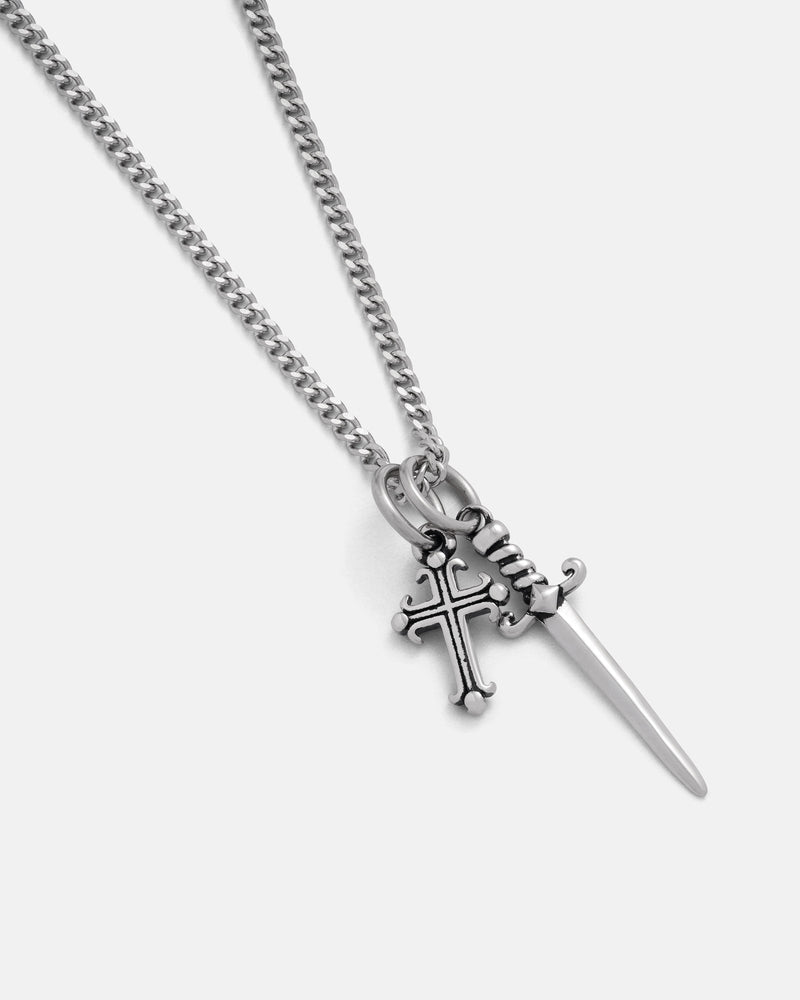 Cross & Dagger Necklace