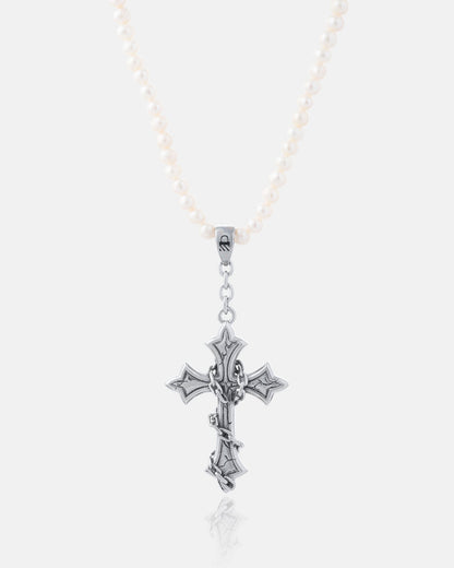Freshwater Pearl Necklace With Custom Pendant Choice
