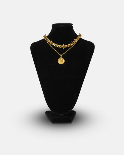 Crucifix Set (Gold)