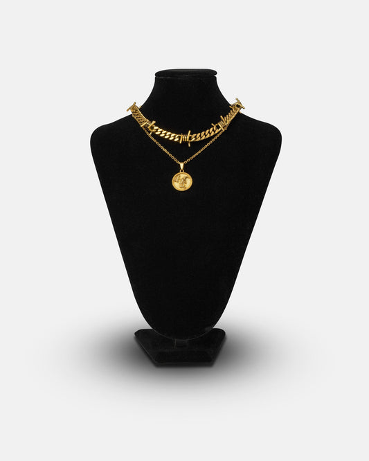 Crucifix Set (Gold)