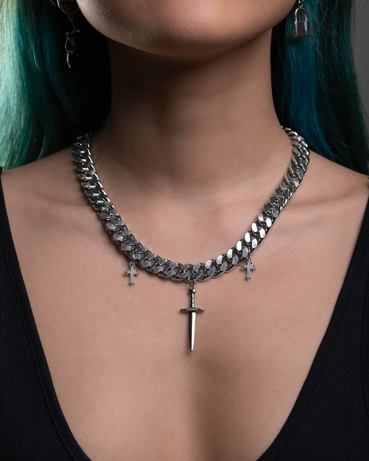 "Crusader" 11mm Cuban Chain