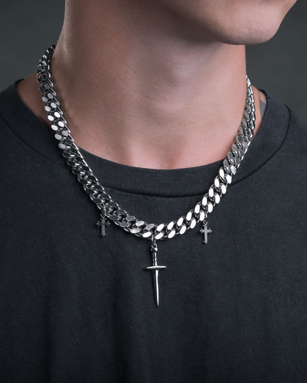 "Crusader" 11mm Cuban Chain