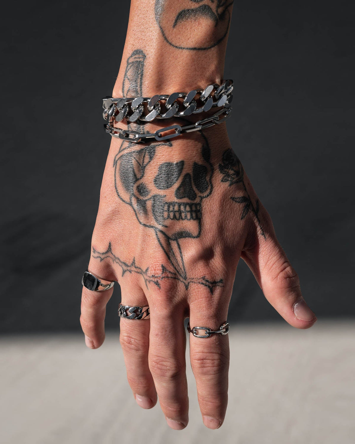 13mm Cuban Cluster Bracelet