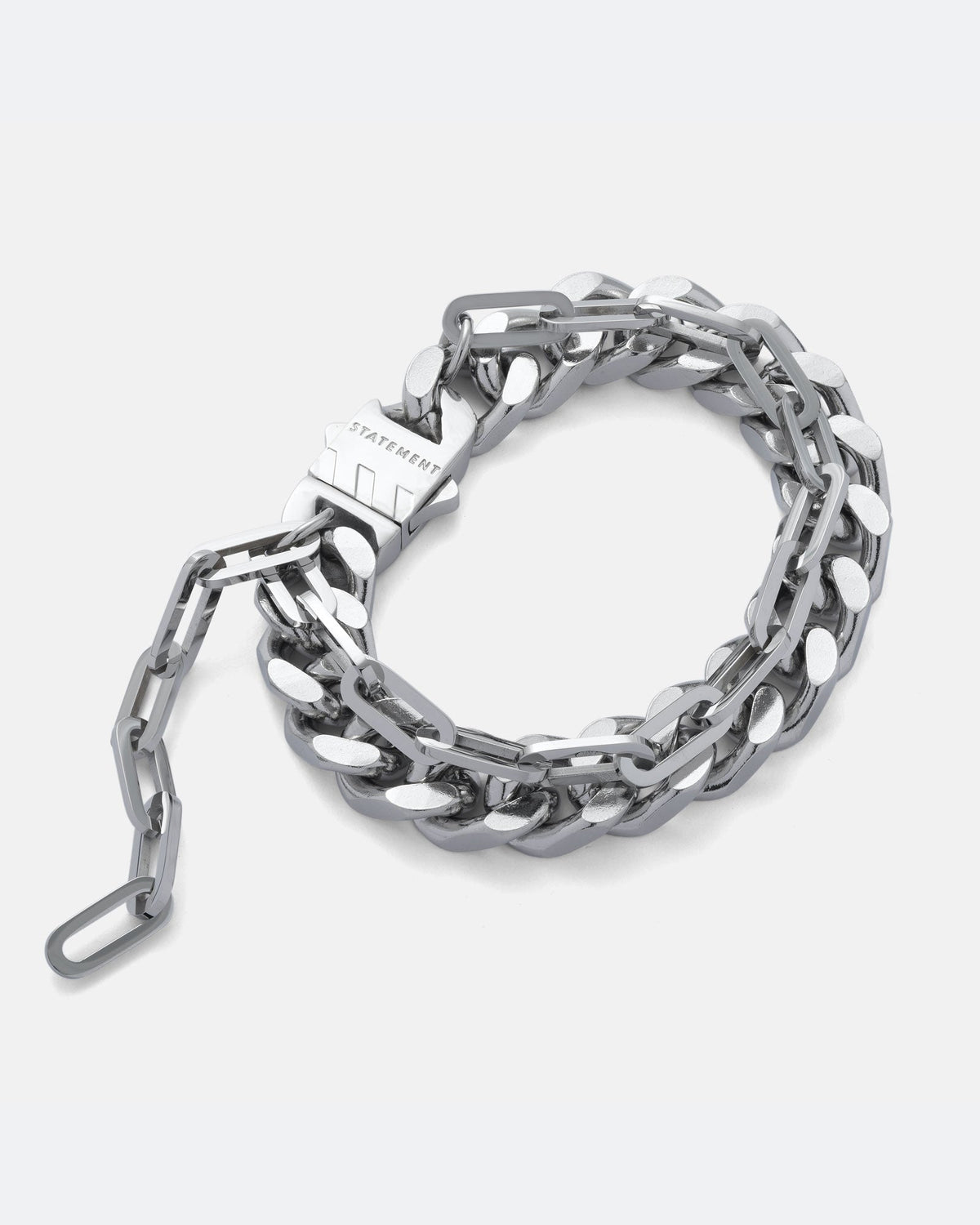 13mm Cuban Cluster Bracelet