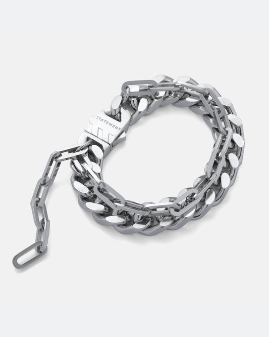 13mm Cuban Cluster Bracelet