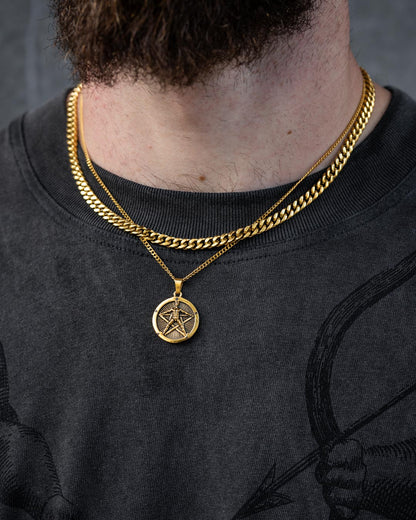 Cuban Set (Custom Pendant Choice) (Gold)